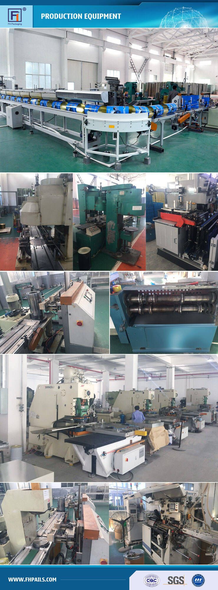 Production equipment Production equipment