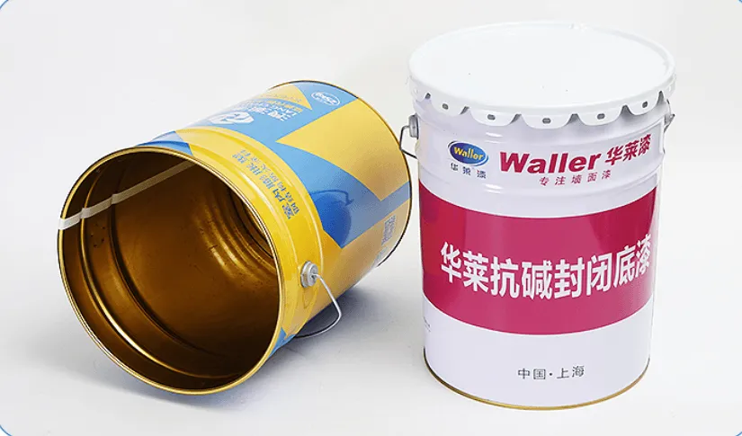 18 Liter Open Head Metal Buckets Intended For Packaging Of Hot Tar (Bitumen\Asphalt)