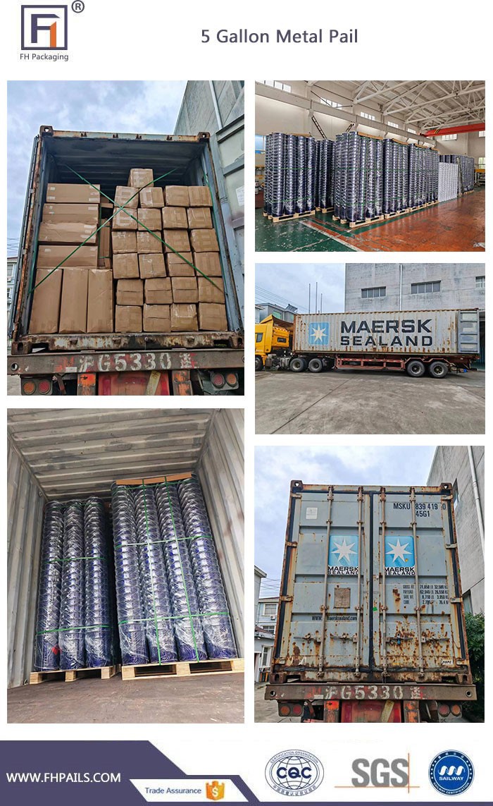 Metal Pail for packaging of ink Metal Pail for packaging of ink