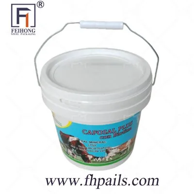 Food Grade Metal Buckets With Durability And Rustproof Finish