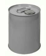 Epoxy Lined Steel Closed Head UN Rated Buckets With Flex Spouts