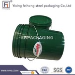 18L Plastic Latex Paint Pail With Lid And Handle