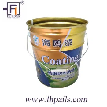 18L Tin Pail For Paint
