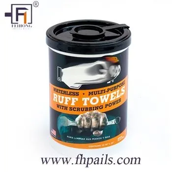 Plastic Wipes Containers With Logo